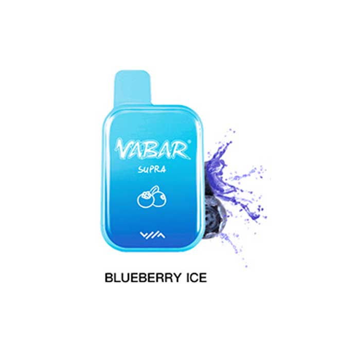 Blueberry Ice Aloe Passion Fruit Vabar Supra Rechargeable Disposable