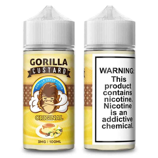 Gorilla Custard E-Liquid - Original - Apes Vapes UAE UAE