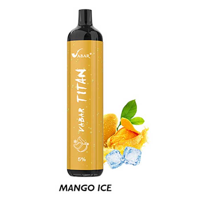 Mango Ice Vabar TITAN Disposable Vape - 5000 Puffs - Vapors UAE