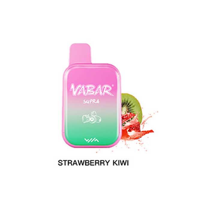 Strawberry Kiwi Aloe Passion Fruit Vabar Supra Rechargeable Disposable